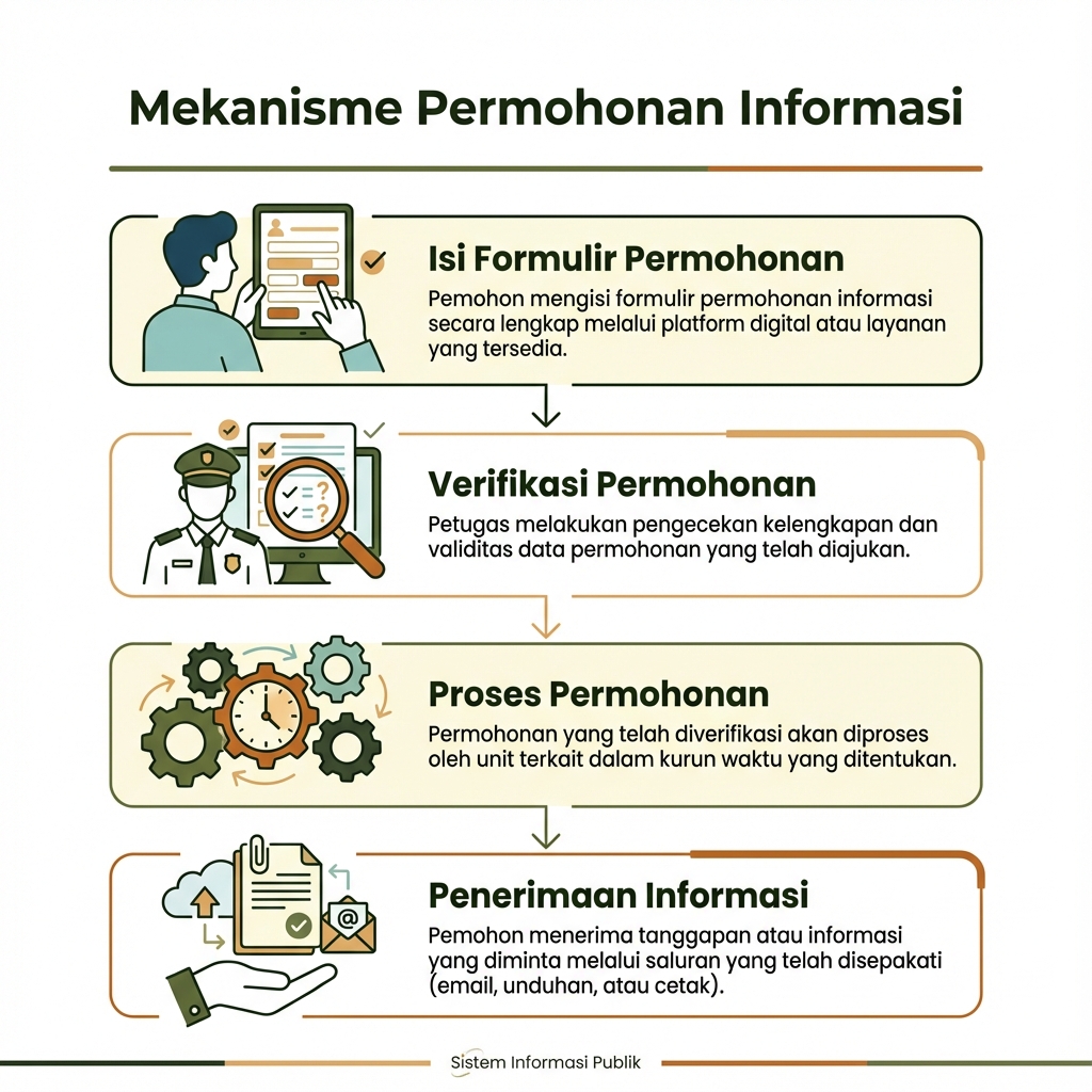 Mekanisme Permohonan Informasi Publik